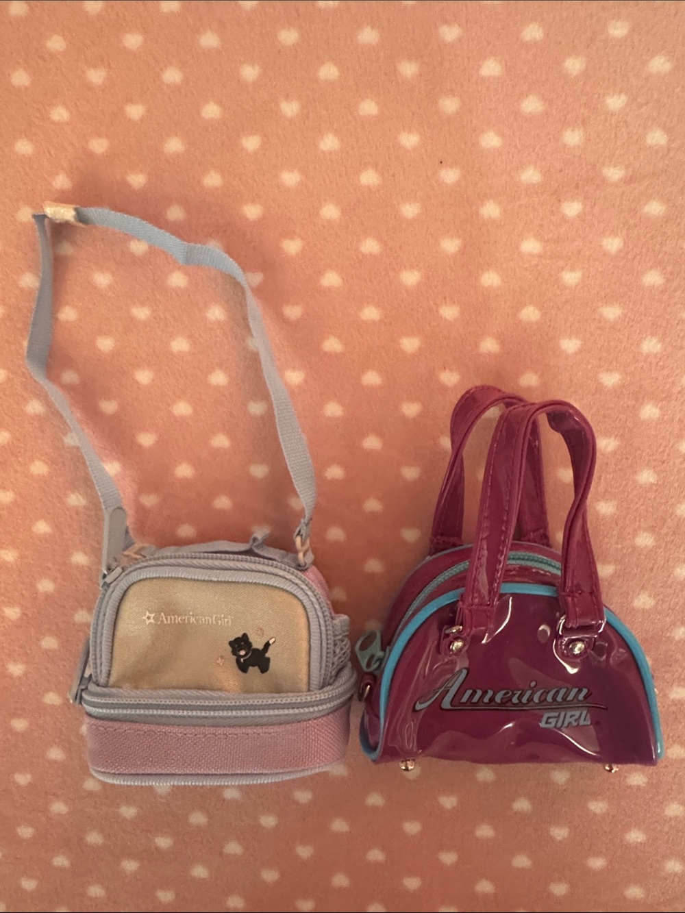 Set of 2 American Girl Purses